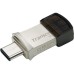 USB флеш накопитель Transcend 128GB JetFlash 890 Silver USB 3.1/Type-C (TS128GJF890S)