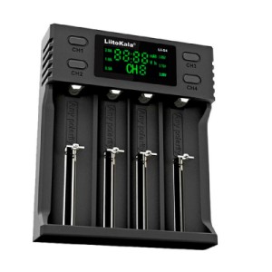 Зарядное устройство для аккумуляторов Liitokala 4 Slots, LCD дисплей, Li-ion/Ni-MH/Ni-Cd/AA/ААA/AAAA/С (Lii-S4)