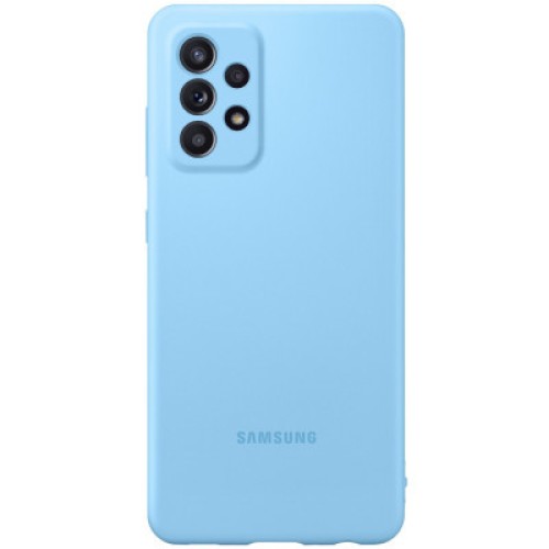 Чехол для мобильного телефона Samsung SAMSUNG Galaxy A52/A525 Silicone Cover Blue (EF-PA525TLEGRU)