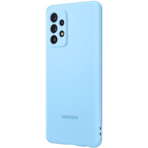 Чехол для мобильного телефона Samsung SAMSUNG Galaxy A52/A525 Silicone Cover Blue (EF-PA525TLEGRU)