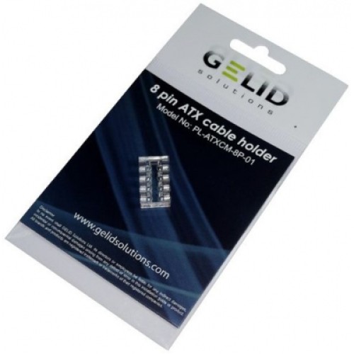 Кабельный организатор Gelid Solutions ATX Cabel holder, 8 каналов,прозрачный (PL-ATXCM-8P-01)