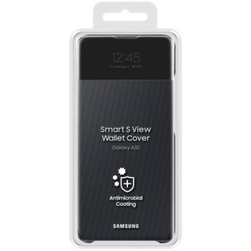 Чехол для мобильного телефона Samsung SAMSUNG Galaxy A32/A325 S View Wallet Cover Black (EF-EA325PBEGRU)