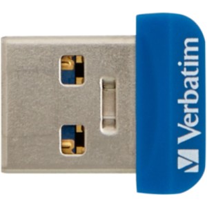 USB флеш накопитель Verbatim 64GB Store 'n' Stay NANO Blue USB 3.2 (98711)