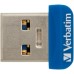 USB флеш накопитель Verbatim 16GB Store 'n' Stay NANO Blue USB 3.0 (98709)