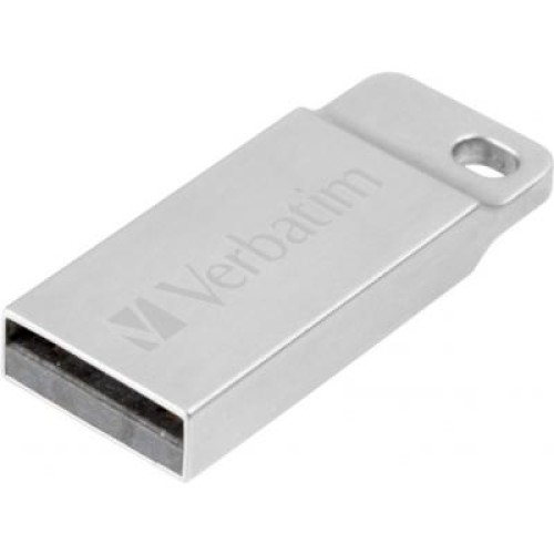 USB флеш накопитель Verbatim 64GB Metal Executive Silver USB 2.0 (98750)