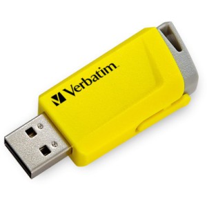 USB флеш накопитель Verbatim 3x16GB Store 'n' Click Red/Blue/Yellow USB 3.2 (49306)