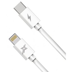 Дата кабель USB-C to Lightning 1.2m white Grand-X (CL-07)