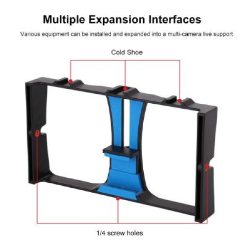 Набор блогера Puluz 4in1 (light, mount, phone holder, microphone) (PKT3023)