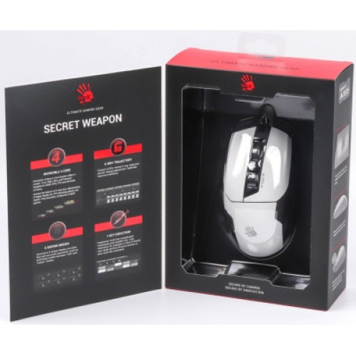 Мышка A4Tech Bloody W70 Max Panda White