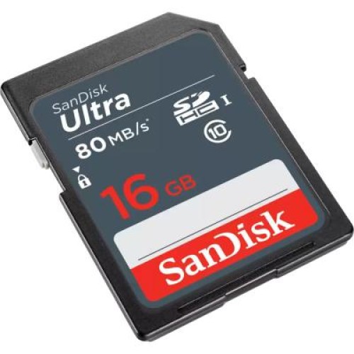 Карта памяти SanDisk 16GB SDHC class 10 UHS-1 (SDSDUNS-016G-GN3IN)