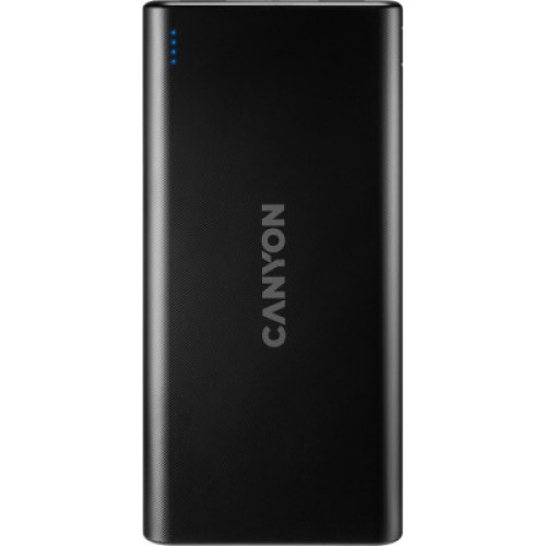 Батарея универсальная Canyon PB-106 10000mAh Input 5V/2A, Output 5V/2.1A(Max) (CNE-CPB1006B)