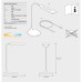 Настольная лампа Osram LEDVANCE LED PANAN DISC 5W 3000K (4058075321267)