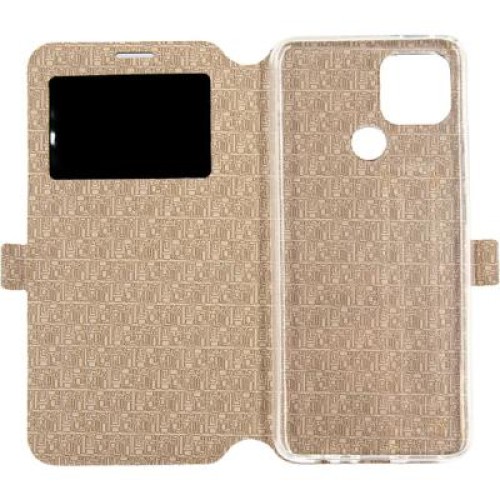 Чехол для мобильного телефона Dengos Flipp-Book Call ID Oppo A15/A15s, black (DG-SL-BK-278)