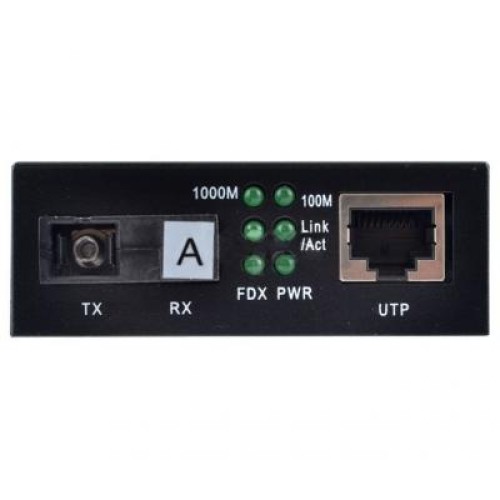 Медиаконвертер EC-Q-1G-1SM-1550nm-20 FoxGate