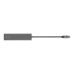 Концентратор Trust HALYX FAST 3USB+CARD READER USB-C ALUMINIUM (24191_TRUST)