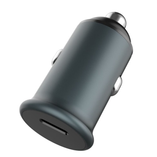 Зарядное устройство ColorWay 1USB Car ( PD USB Type-C (20W) Gray (CW-CHA028PD-GR)
