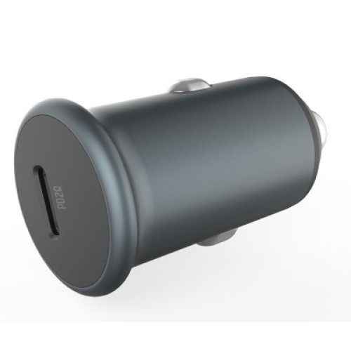 Зарядное устройство ColorWay 1USB Car ( PD USB Type-C (20W) Gray (CW-CHA028PD-GR)