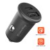 Зарядное устройство ColorWay 2USB Car (Type-C PD20W + USB QC3.0 ) (38W) Gray (CW-CHA029PD-GR)