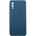 Чехол для мобильного телефона Dengos Carbon Samsung Galaxy A02, blue (DG-TPU-CRBN-114)