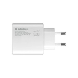 Зарядное устройство ColorWay Power Delivery Port PPS USB Type-C (45W) white (CW-CHS034PD-WT)
