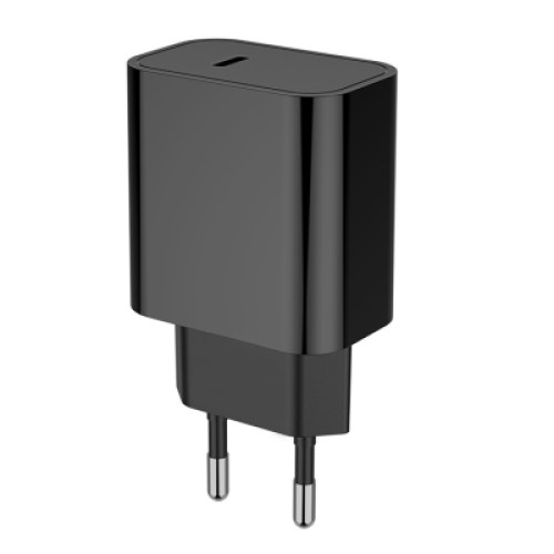 Зарядное устройство ColorWay Power Delivery Port USB Type-C (20W) V2 black (CW-CHS026PD-BK)