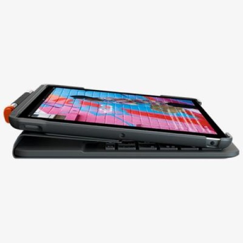 Чехол для планшета Logitech Slim Folio for iPad (7th generation) - GRAPHITE - RUS - BT - (L920-009652)