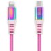 Дата кабель USB-C to Lightning 1.0m MFI Rainbow REAL-EL (EL123500054)