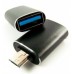 Переходник OTG USB - Micro-USB black Dengos (ADP-017)