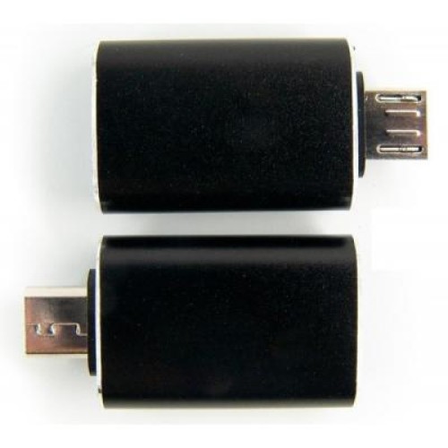 Переходник OTG USB - Micro-USB black Dengos (ADP-017)