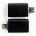 Переходник OTG USB - Micro-USB black Dengos (ADP-017)
