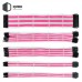 Кабель Qube для блока питания QUBE 1*24P MB, 2*4+4P CPU,2*6+2P VGA Whi (QBWSET24P2x8P2x8PWP)
