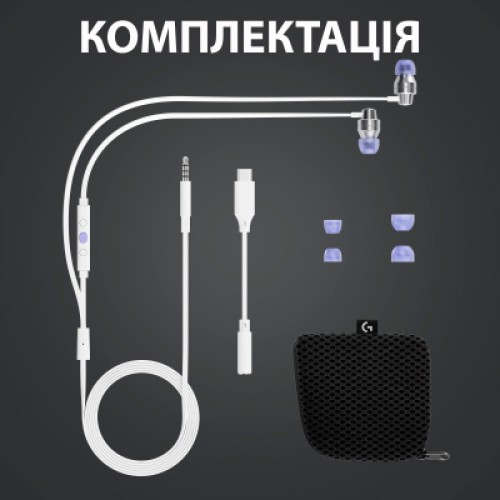 Наушники Logitech G333 White (981-000930)