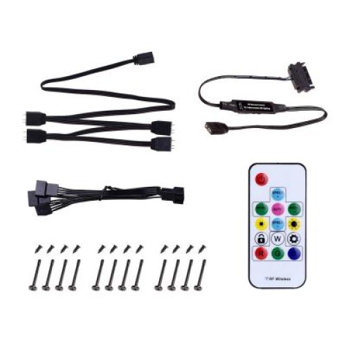 Кулер для корпуса ID-Cooling DF-12025-ARGB-TRIO-SNOW