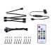 Кулер для корпуса ID-Cooling DF-12025-ARGB-TRIO-SNOW