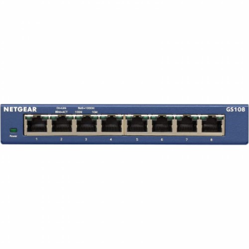 Коммутатор сетевой Netgear GS108GE