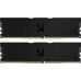Модуль памяти для компьютера DDR4 32GB (2x16GB) 3600 MHz Iridium Pro Deep Black Goodram (IRP-K3600D4V64L18/32GDC)