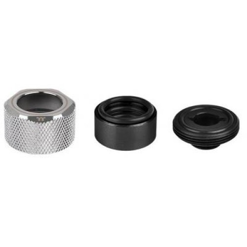Фитинг для СЖО ThermalTake Pacific C-Pro G1/4 PETG 16mm OD Compression - Chrome/DIY LCS (CL-W213-CU00SL-A)