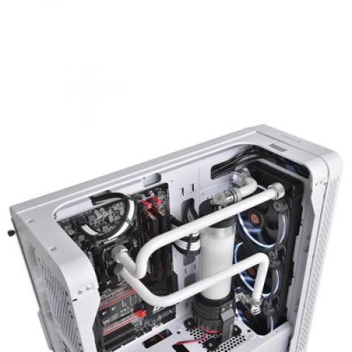 Фитинг для СЖО ThermalTake Pacific C-Pro G1/4 PETG 16mm OD Compression - Chrome/DIY LCS (CL-W213-CU00SL-A)