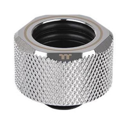 Фитинг для СЖО ThermalTake Pacific C-Pro G1/4 PETG 16mm OD Compression - Chrome/DIY LCS (CL-W213-CU00SL-A)