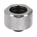 Фитинг для СЖО ThermalTake Pacific C-Pro G1/4 PETG 16mm OD Compression - Chrome/DIY LCS (CL-W213-CU00SL-A)