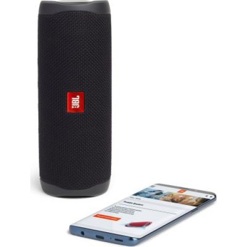 Акустическая система JBL Flip 5 Black (JBLFLIP5BLKEU)