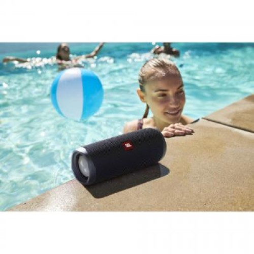 Акустическая система JBL Flip 5 Black (JBLFLIP5BLKEU)