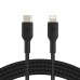 Дата кабель USB-C to Lightning 2.0m Belkin (CAA004BT2MBK)