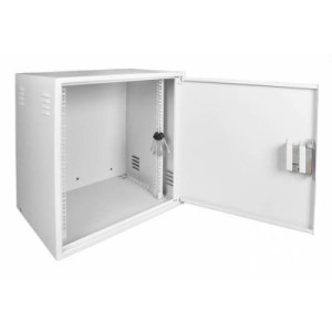 Шкаф настенный Ipcom 19" 9U Forpost глубина 450 антивандальная (БКМ-600-9U)