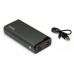 Батарея универсальная Vinga 20000 mAh QC3.0+PD 3 ports LCD metal (VPB2QPALD)