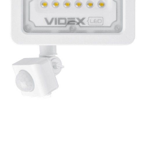 Прожектор Videx LED  10W 5000K с датчиком движения (VL-F2e105W-S)