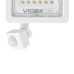 Прожектор Videx LED  10W 5000K с датчиком движения (VL-F2e105W-S)