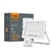 Прожектор Videx LED  30W 5000K с датчиком движения (VL-F2e305W-S)
