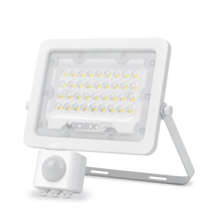 Прожектор Videx LED  30W 5000K с датчиком движения (VL-F2e305W-S)