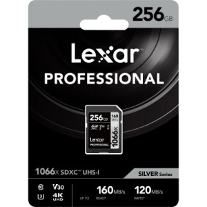 Карта пам'яті Lexar 256GB SDXC class 10 UHS-II V30 U3 1066x White (LSD1066256G-BNNNG)